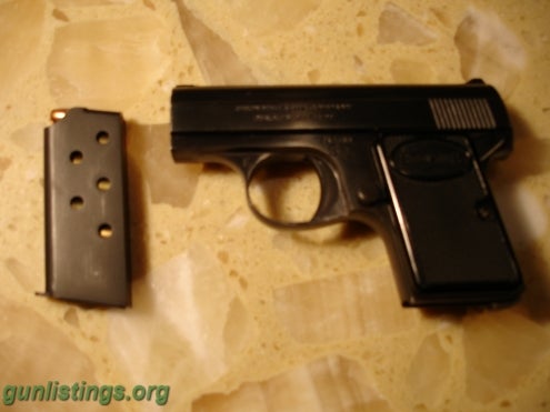 Pistols Browning .25 Pistol