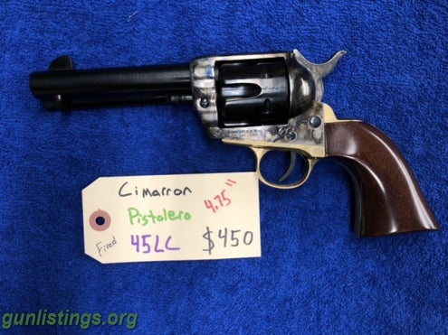 Pistols Cimarron Pistolero 45LC