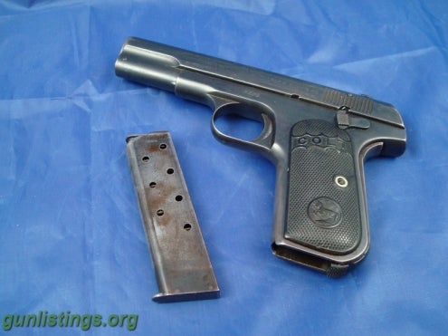 Pistols COLT 1903 Hammerless .32 ACP Pocket Pistol 4 Digit SN