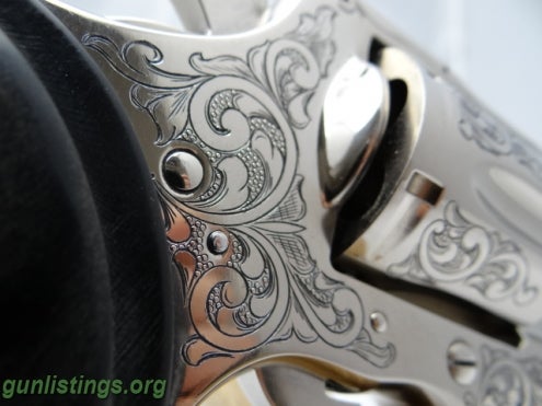 Pistols Colt Python Engraved Legendary Revolver