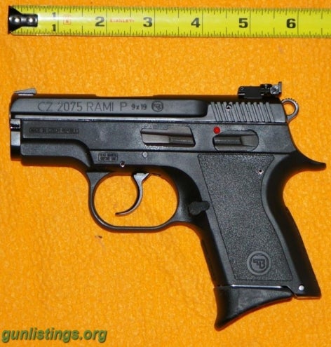 Pistols CZ 2075 Sub-Compact Pistol - 9mm