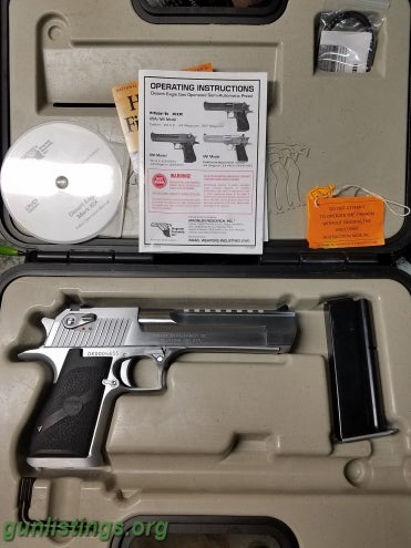 Pistols Desert Eagle 50 AE Stainless