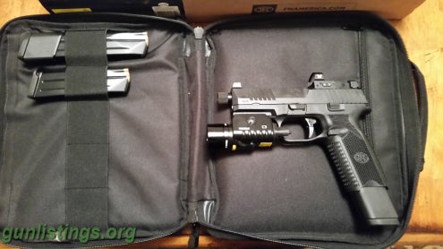 Pistols FN 509 Tactical With RMR And Laser/light