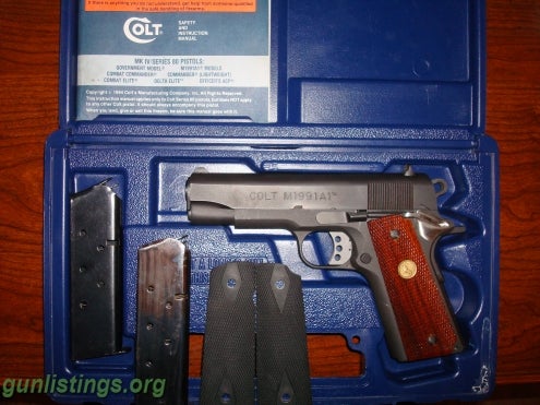 Pistols For Sale/Trade: Colt Series 80 Commander 4.25