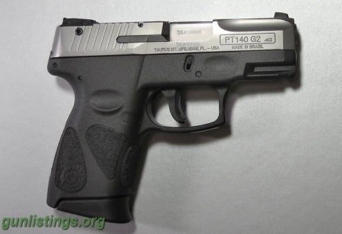 Pistols FS: Taurus PT140 Millennium G2 SS Slide 11+1