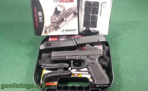 Pistols GLOCK 17 Gen4 MOS 3X10 /EOTECH MRDS 3.5MOA RED DOT