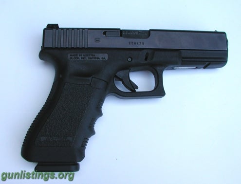 Pistols Glock 17 W/or/wo TLR Laser Light