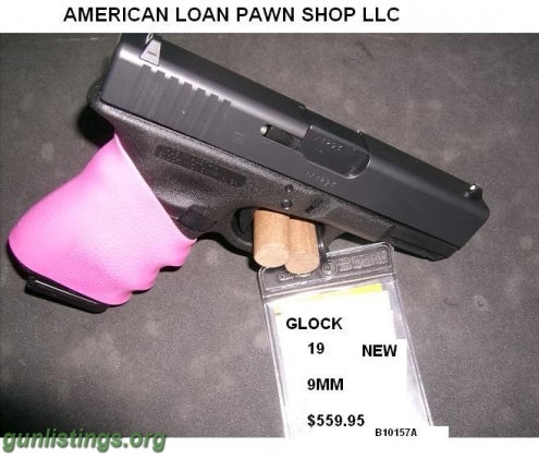 Pistols GLOCK 19 PINK GRIP