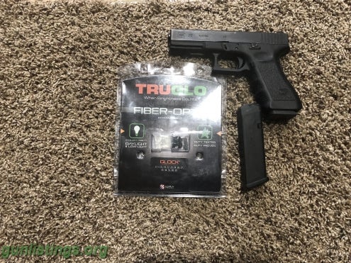 Pistols Glock 22  Gen 3 With Tru-glow Sights