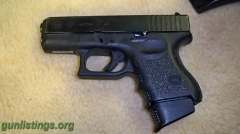 Pistols Glock 27 40S&W Sub-Compact