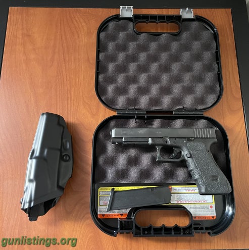 Pistols Glock 34 Gen 3 And Safariland ALS Holster