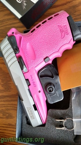 Pistols Glock 43 & SCCY Pink 9mm