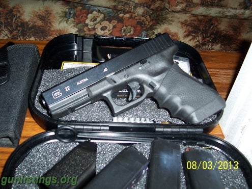 Pistols Glock Model 22 Gen3