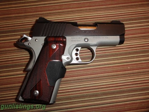 Pistols Kimber Ultra Crimson Carry II Crimson Trace Laser Grips