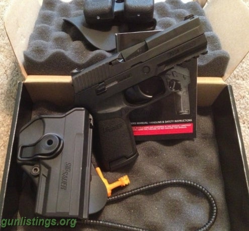 Pistols Like New Sig P250 Compact 9mm