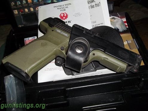 Pistols LNIB RUGER SR9 OD Green TONIGHT ONLY