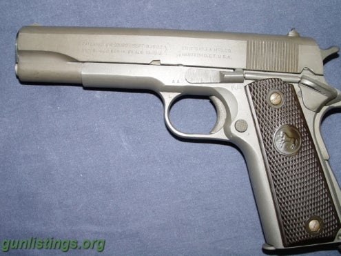 M1911 Ai U.s. Army Semi Auto Pistol .45 Lk In Auburn, Alabama Gun 