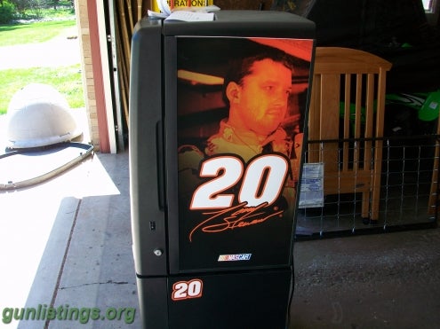 Pistols Man Cave Gun Room Tony Stewart Vending Machine