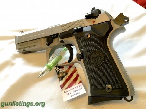 Pistols NIB BERETTA 92FS COMPACT L INOX