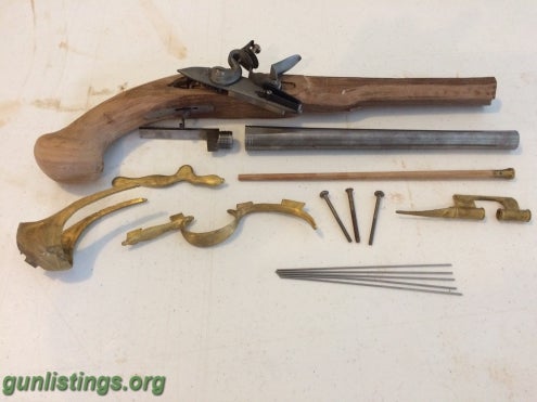 Pistols Officers Flintlock Pistol Kit