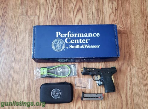 Pistols Performance Center M&P9 SHIELD EZ Gold Ported Barrel