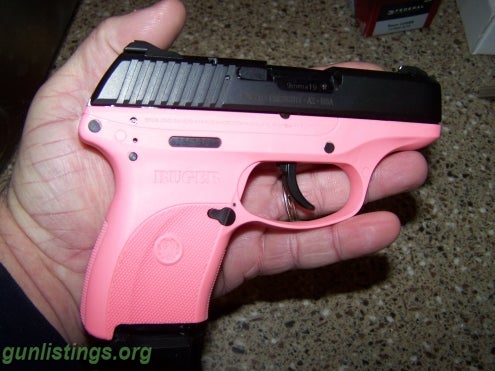 Pistols Ruger LC9 9mm(pink) W/ammo