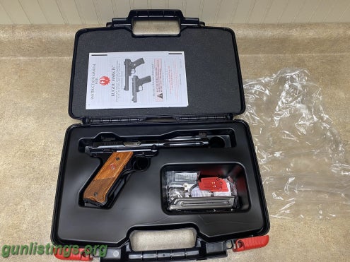 Pistols Ruger Mark IV Hunter Talo Edition