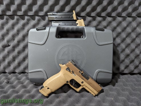 Pistols SIG SAUER M18 P320 PISTOL 9MM, 3 MAGS