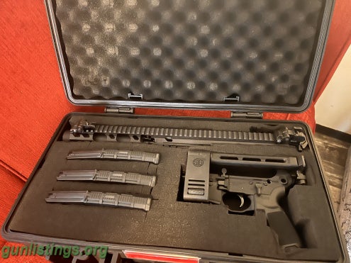 Pistols Sig Sauer MCX Tacops