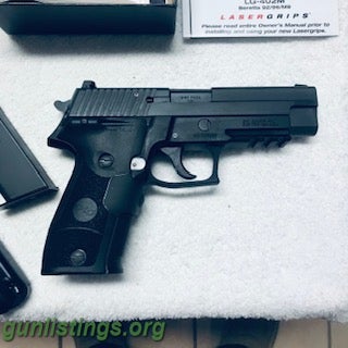 Pistols Sig Sauer P226 Pistol With Crimson Trace Grips