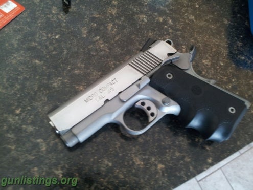 Pistols Springfield Micro Compact 1911 Loaded Stainless