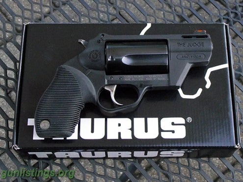 Pistols Taurus Judge Public Defender Polymer Revolver