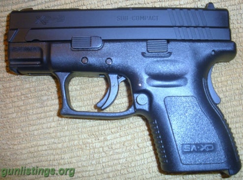 Pistols Used SA XD9 Subcompact-NEW PRICE