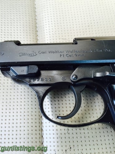 Pistols Walther P1