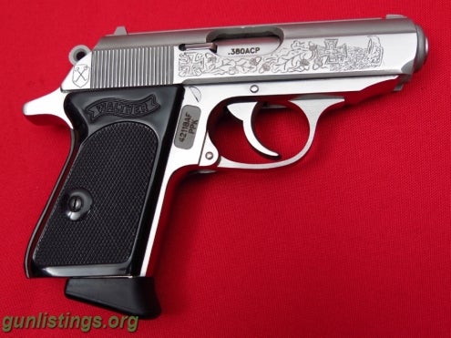 Pistols WALTHER PPK .380 STAINLESS