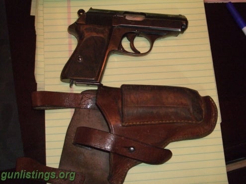 Pistols Walther PPK Bottom Mag Release - Produced 1940-1942