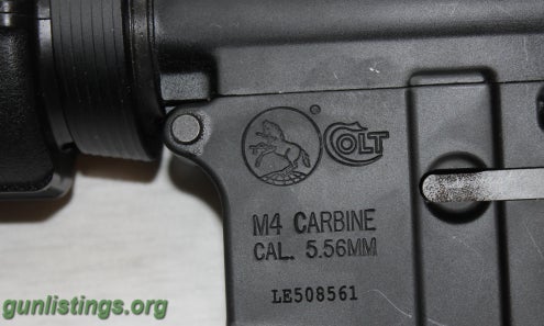 Rifles Colt M-4 (LE6920) Package