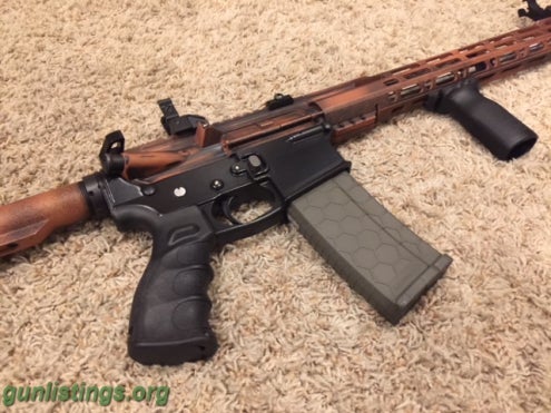 Rifles SOLD - Custom Ar15 Battleworn Burnt Bronze