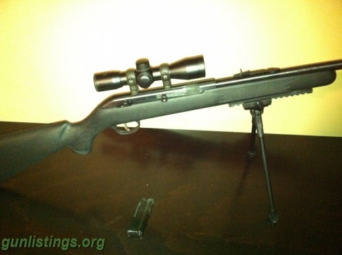 Rifles Custom Savage 64f .22lr