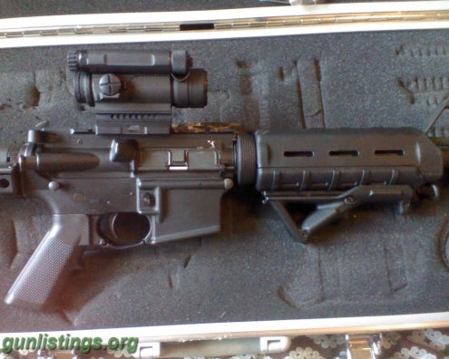 Rifles DPMS AR-15 W/Aimpoint Comp M4 And Accessories