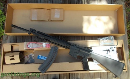 Rifles For Sale - Colt -- M16 SPR Rifle .22 LR Quad Rail /BUIS