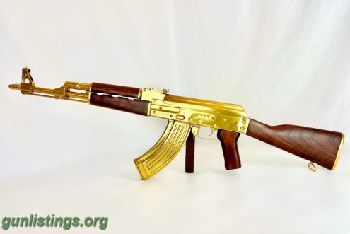 Rifles Gold AK-47 Zastava ZPAP M70 UNFIRED