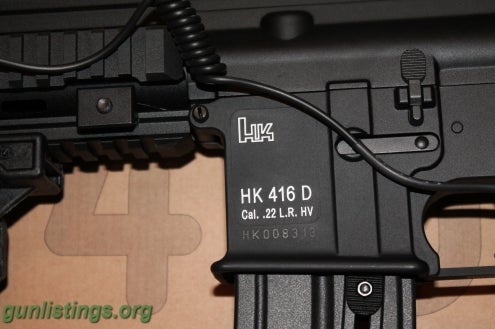 Rifles Heckler & Koch Hk 416 Tactical 22 Rifle