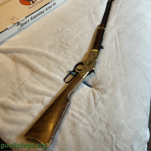 Henry Golden Boy .22 Deluxe Collectors,rare In Des Moines, Iowa Gun 