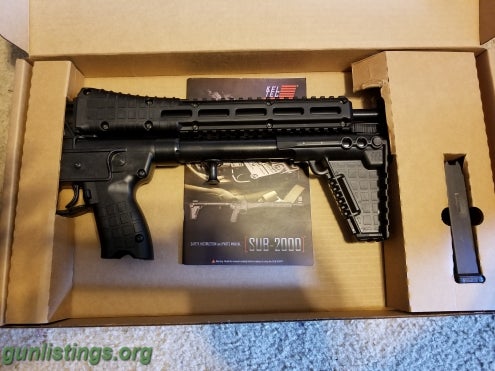 Rifles Kel Tec Sub 2000