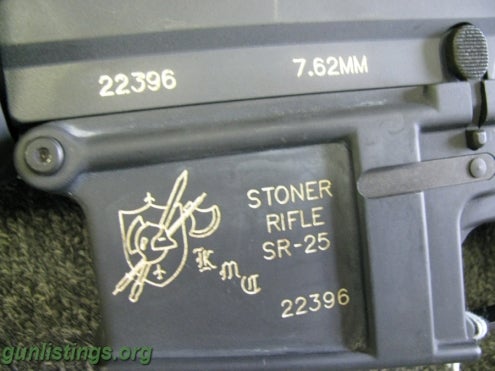 Rifles KNIGHT -- STONER SR25 308