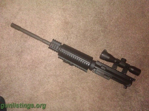 Rifles Custom Built Long Stroke Piston AR Upper