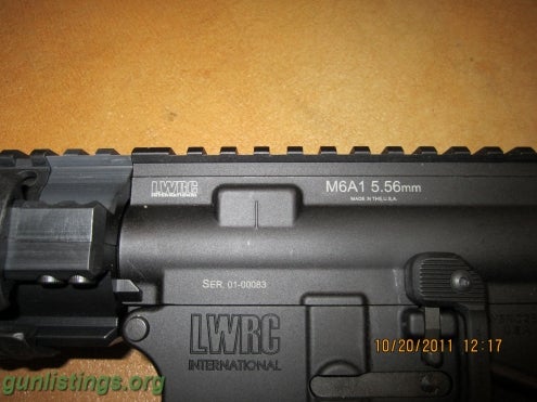 Rifles LWRC AR15 Gas Piston