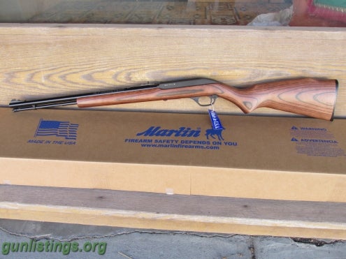 Rifles Marlin Model 60 Tube Fed 22lr, 14rd,Laminate Stock NEW