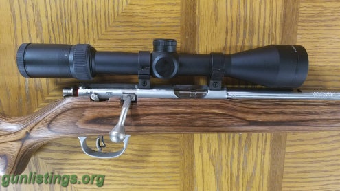 Rifles Marlin XT .22 Mag Stainless Laminate W/scope